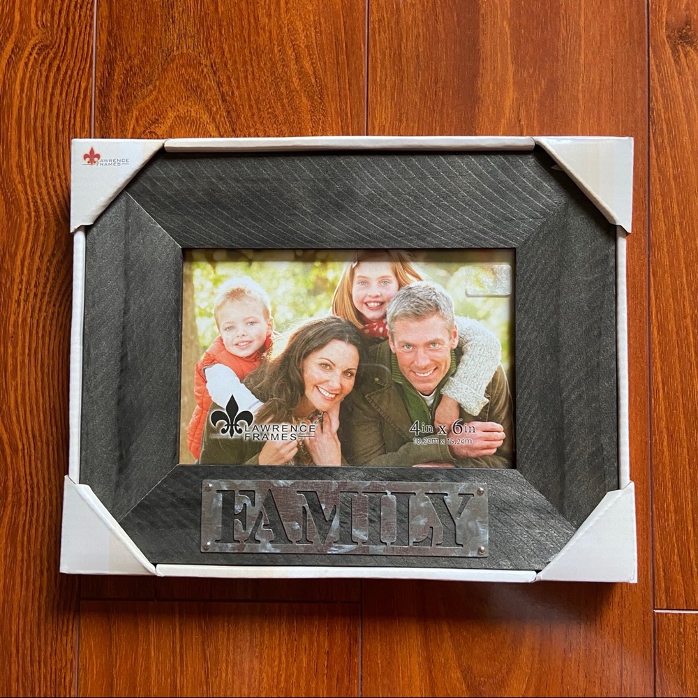 Lawrence Frames Harper Wood Picture Frame 4 x 6